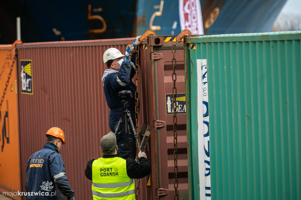 Wisła - ekonomia i ekologia w transporcie. Z portu w Gdańsku do firm w kujawsko-pomorskim