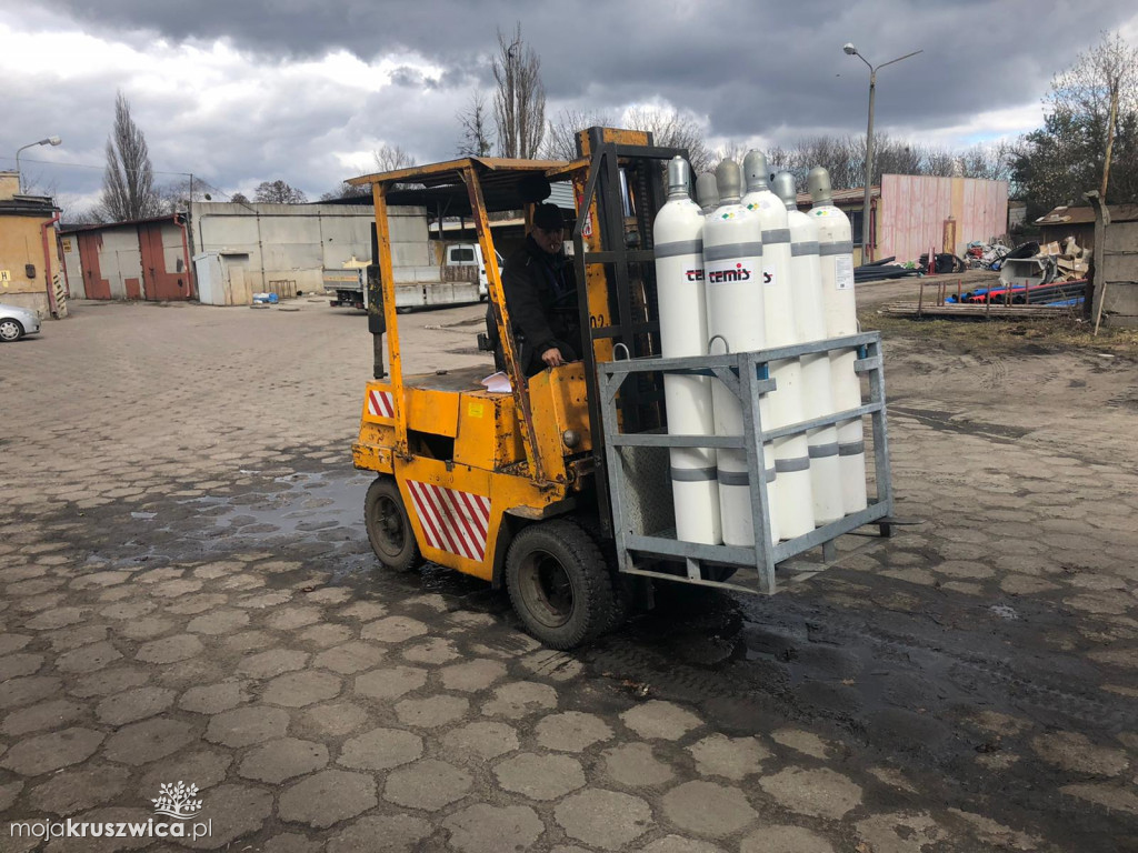 Zespół alarmowy żołnierzy z regionu powołany do transportu butli z tlenem [ZDJĘCIA]