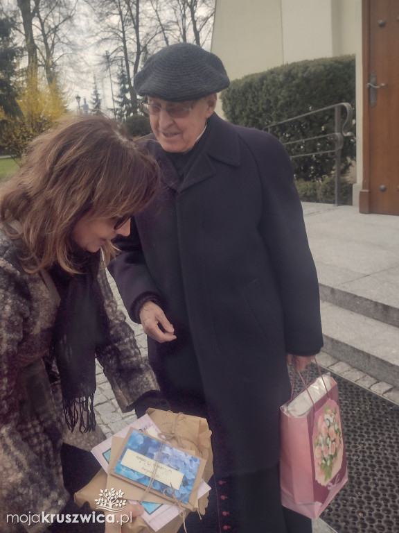Ksiądz prałat Stanisław Pohl obchodził swoje 90. urodziny