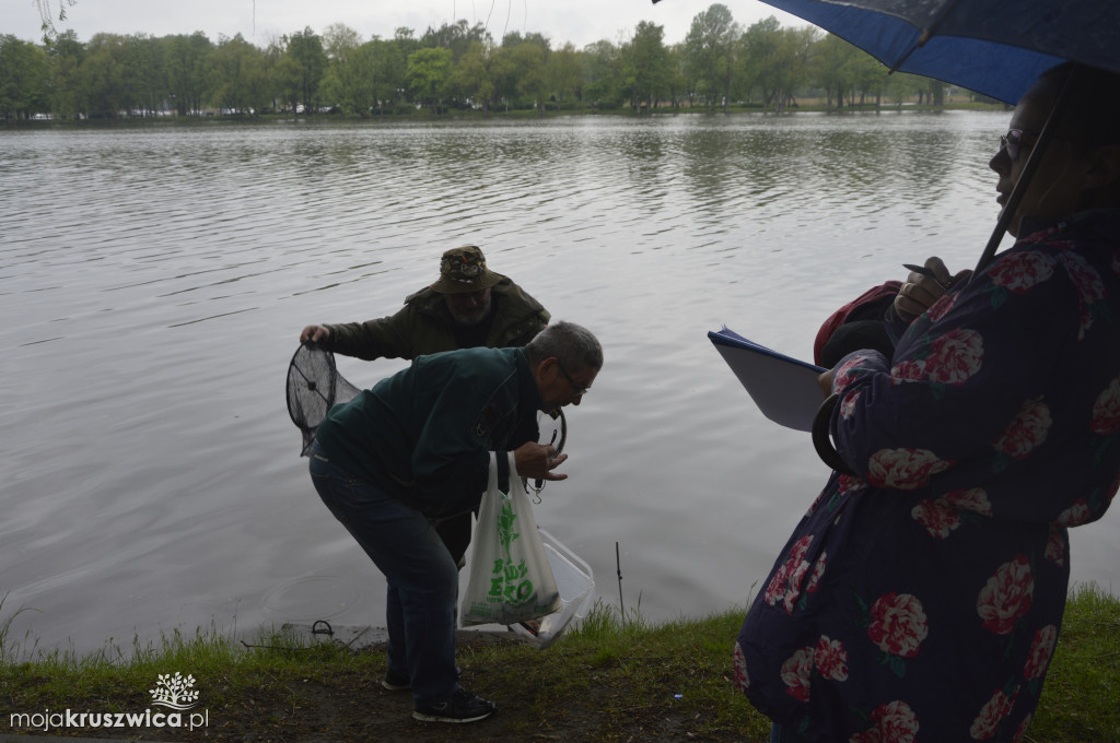 Zawody wędkarskie nad Gopłem