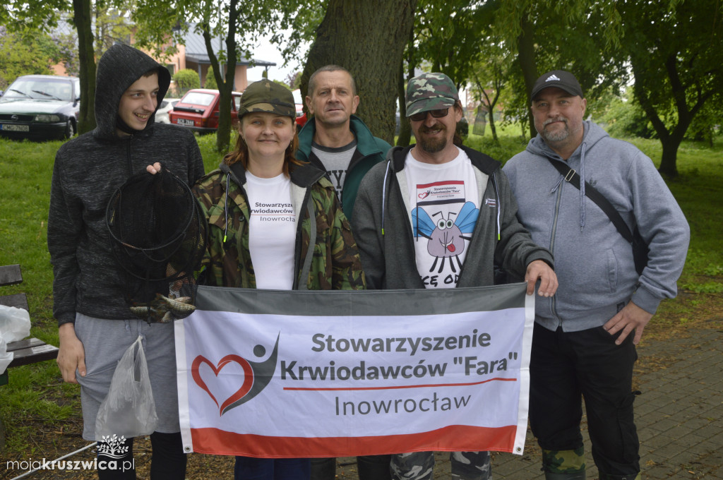 Zawody wędkarskie nad Gopłem