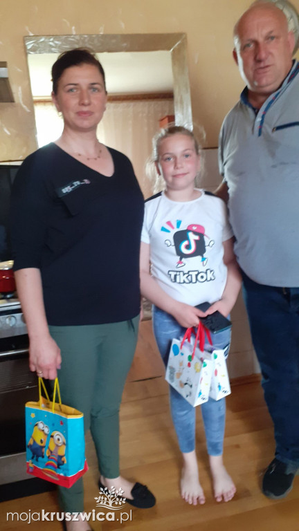 Sołtys i Rada Sołecka w Sokolnikach odwiedzili najmłodszych mieszkańców sołectwa [FOTO]