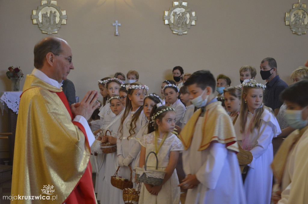 Procesja Bożego Ciała w parafii św. Teresy od Dzieciątka Jezus w Kruszwicy