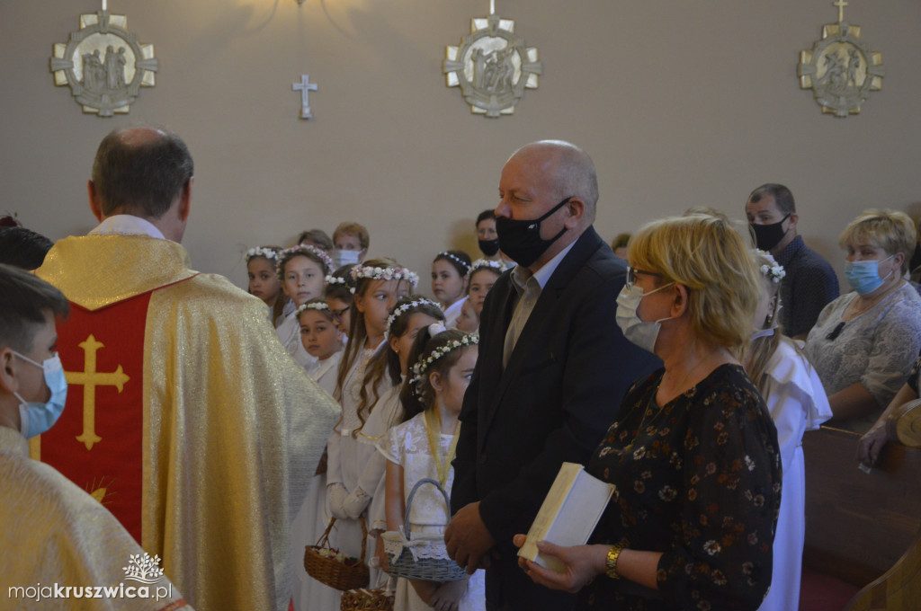 Procesja Bożego Ciała w parafii św. Teresy od Dzieciątka Jezus w Kruszwicy