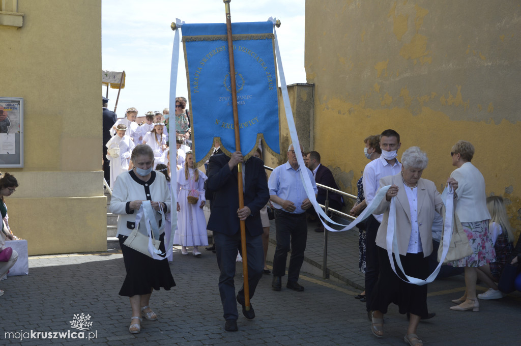 Procesja Bożego Ciała w parafii św. Teresy od Dzieciątka Jezus w Kruszwicy
