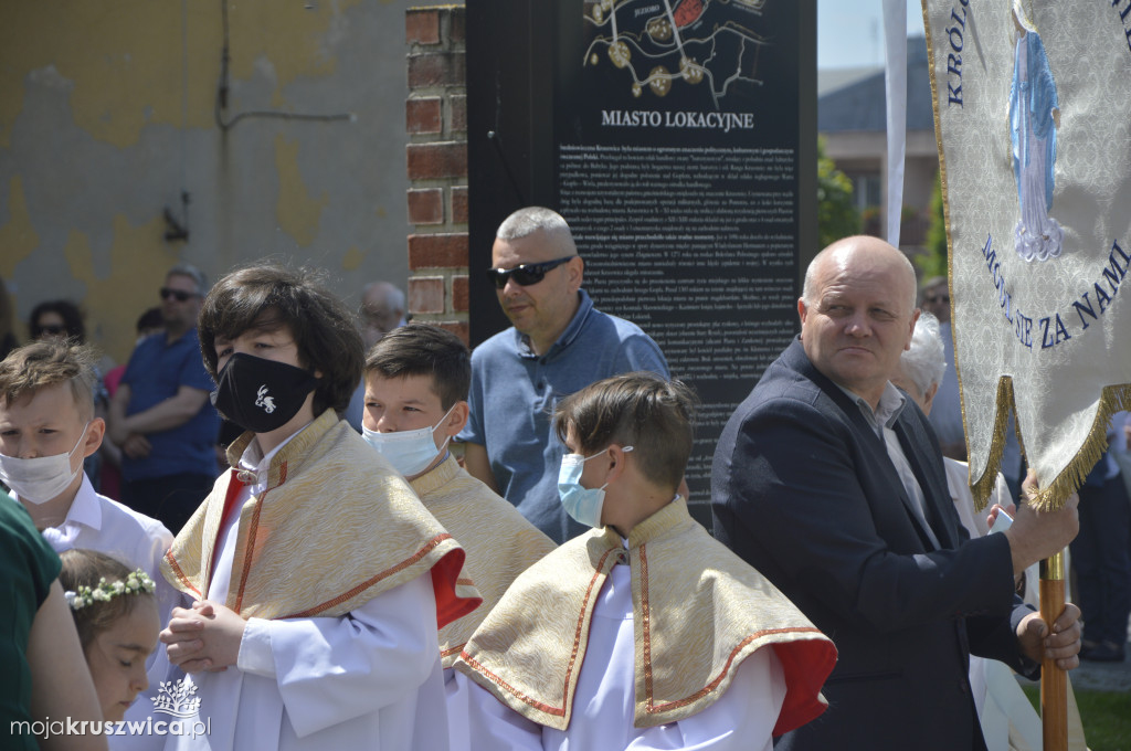 Procesja Bożego Ciała w parafii św. Teresy od Dzieciątka Jezus w Kruszwicy