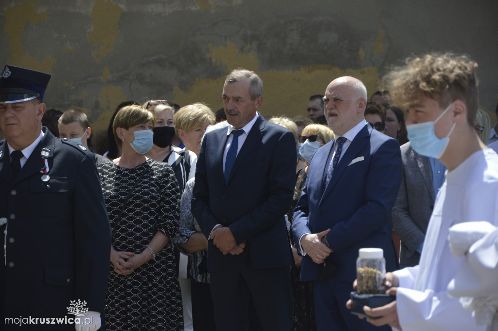 Procesja Bożego Ciała w parafii św. Teresy od Dzieciątka Jezus w Kruszwicy
