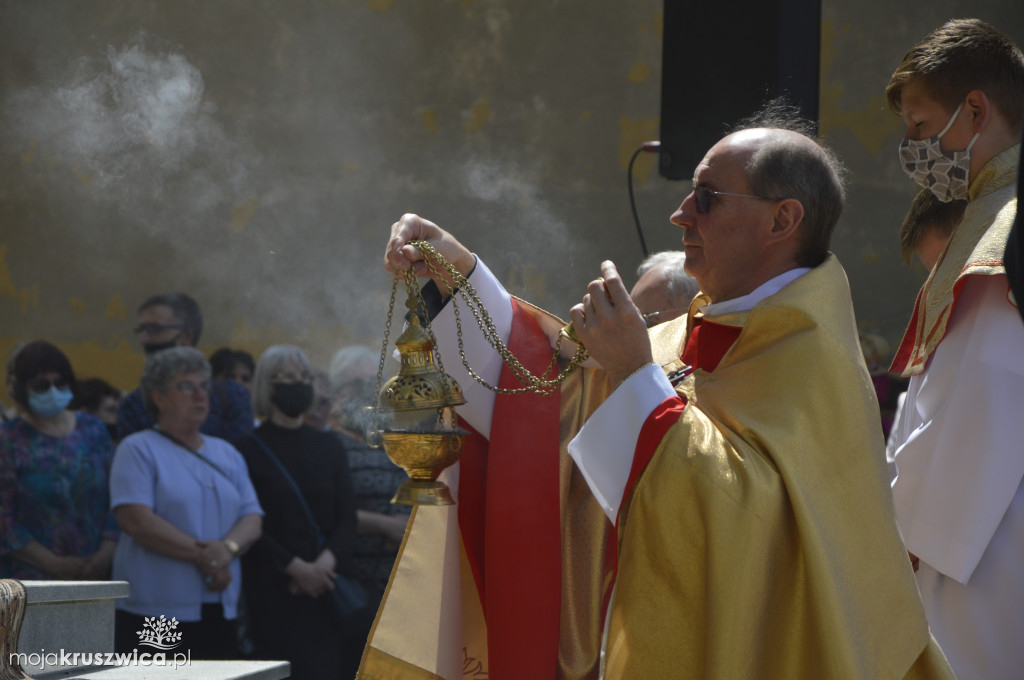 Procesja Bożego Ciała w parafii św. Teresy od Dzieciątka Jezus w Kruszwicy