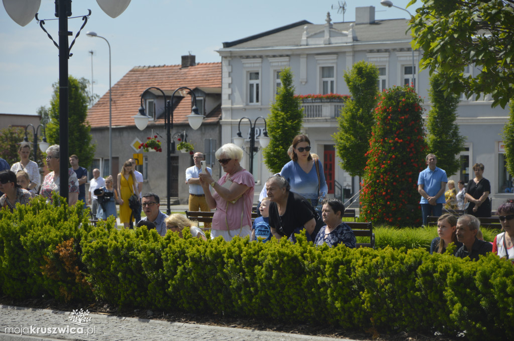 Procesja Bożego Ciała w parafii św. Teresy od Dzieciątka Jezus w Kruszwicy