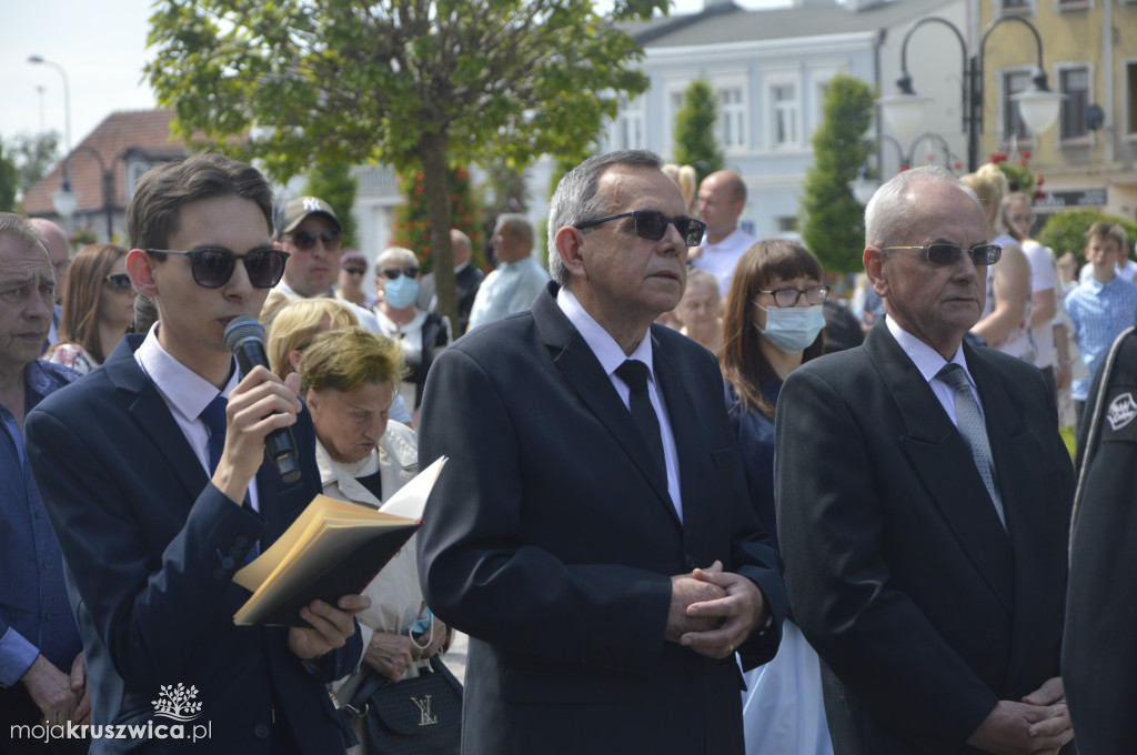 Procesja Bożego Ciała w parafii św. Teresy od Dzieciątka Jezus w Kruszwicy