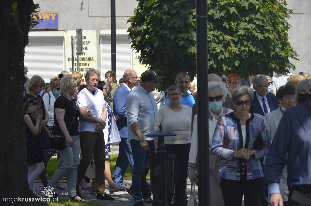 Procesja Bożego Ciała w parafii św. Teresy od Dzieciątka Jezus w Kruszwicy