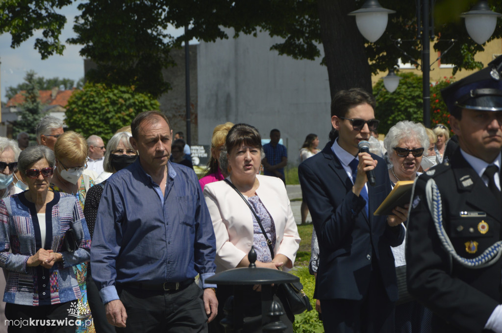 Procesja Bożego Ciała w parafii św. Teresy od Dzieciątka Jezus w Kruszwicy