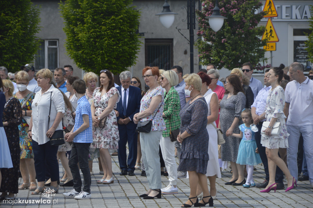 Procesja Bożego Ciała w parafii św. Teresy od Dzieciątka Jezus w Kruszwicy