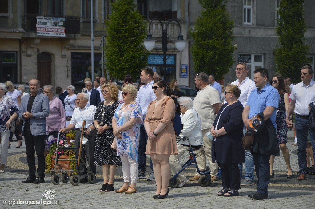 Procesja Bożego Ciała w parafii św. Teresy od Dzieciątka Jezus w Kruszwicy