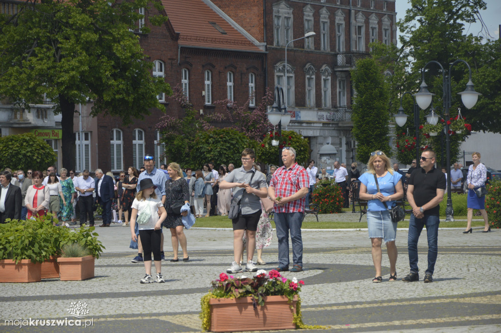 Procesja Bożego Ciała w parafii św. Teresy od Dzieciątka Jezus w Kruszwicy