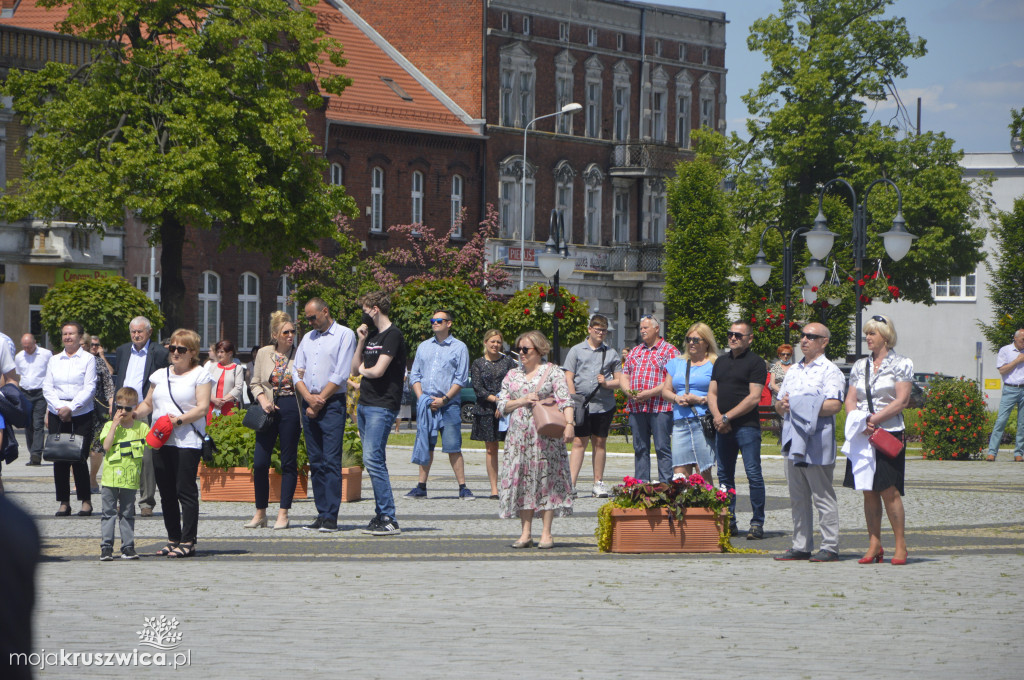 Procesja Bożego Ciała w parafii św. Teresy od Dzieciątka Jezus w Kruszwicy