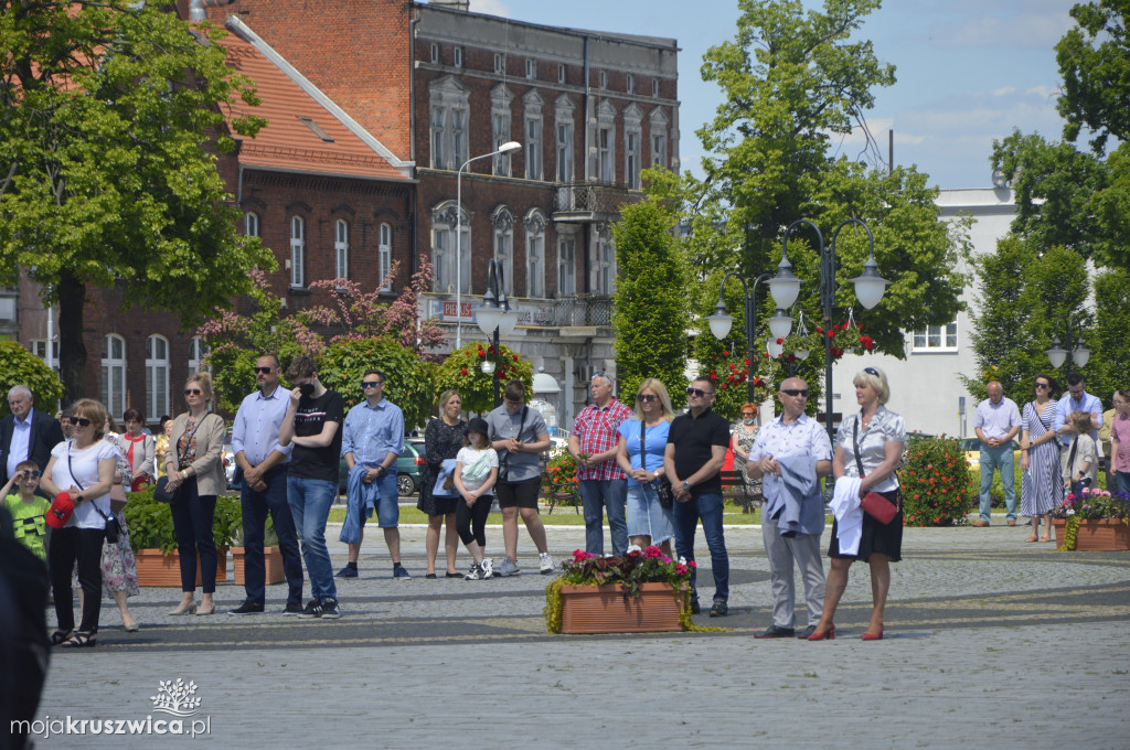 Procesja Bożego Ciała w parafii św. Teresy od Dzieciątka Jezus w Kruszwicy
