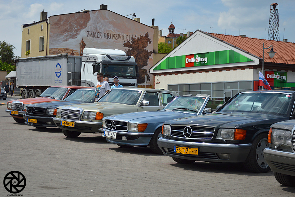 Zlot Mercedesa w Kruszwicy