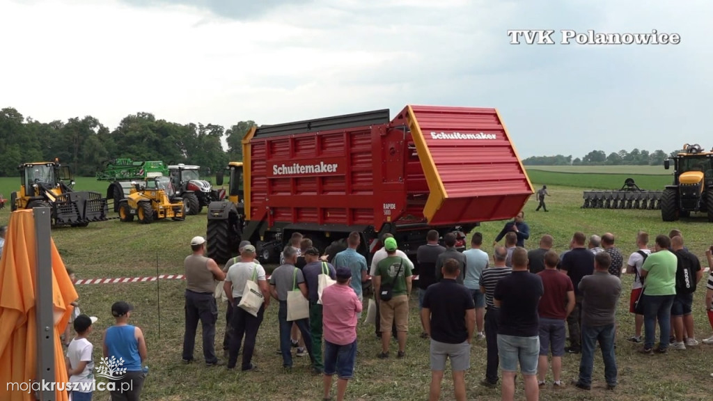 W Hodowli Zwierząt w Polanowicach odbył się Pokaz Maszyn [VIDEO]