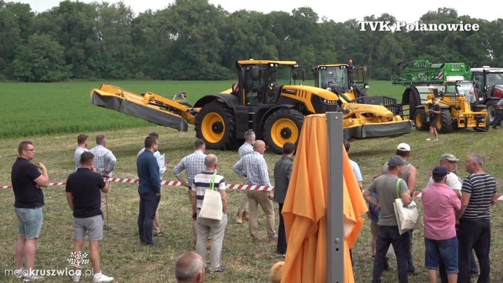 W Hodowli Zwierząt w Polanowicach odbył się Pokaz Maszyn [VIDEO]