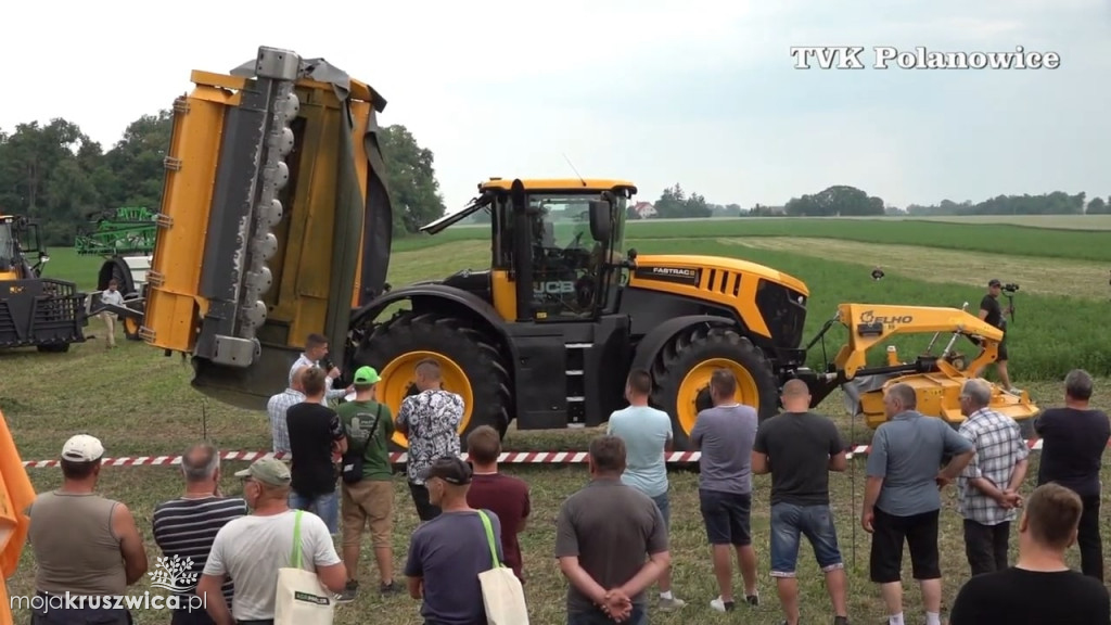 W Hodowli Zwierząt w Polanowicach odbył się Pokaz Maszyn [VIDEO]