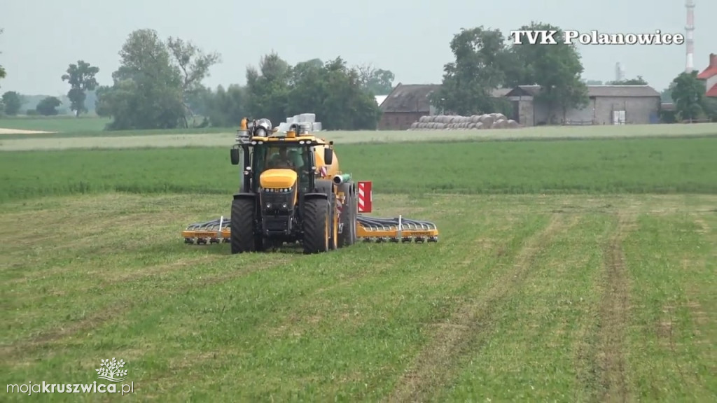 W Hodowli Zwierząt w Polanowicach odbył się Pokaz Maszyn [VIDEO]