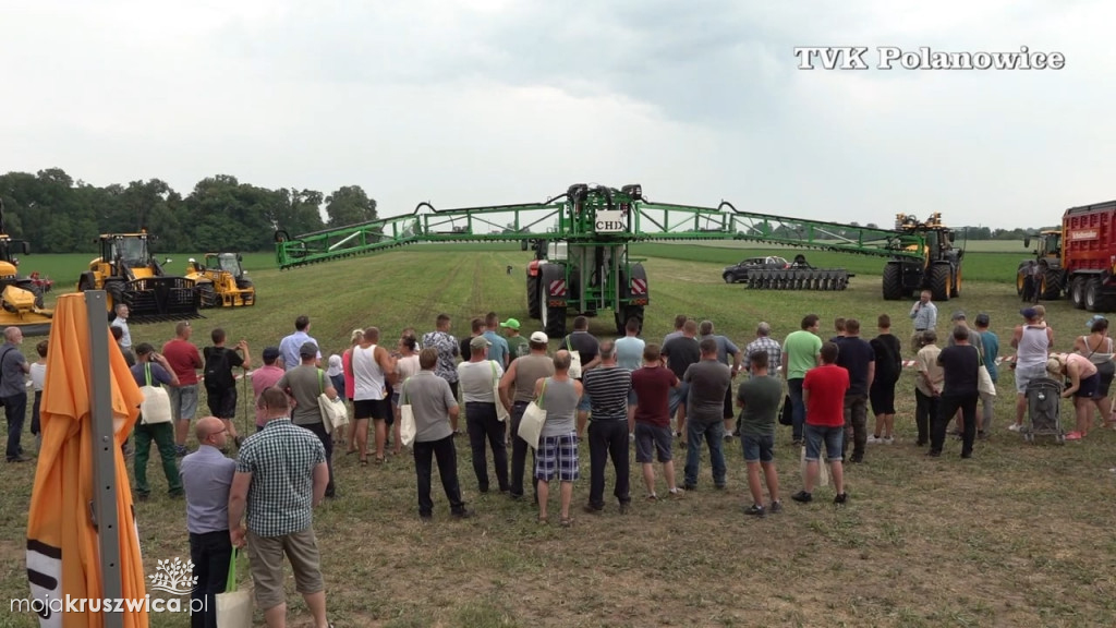 W Hodowli Zwierząt w Polanowicach odbył się Pokaz Maszyn [VIDEO]