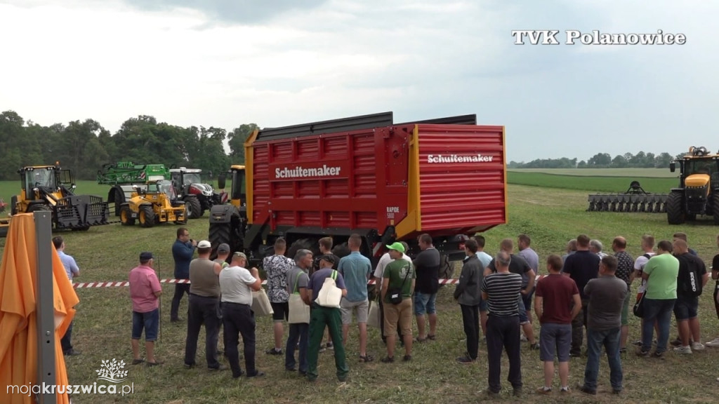 W Hodowli Zwierząt w Polanowicach odbył się Pokaz Maszyn [VIDEO]