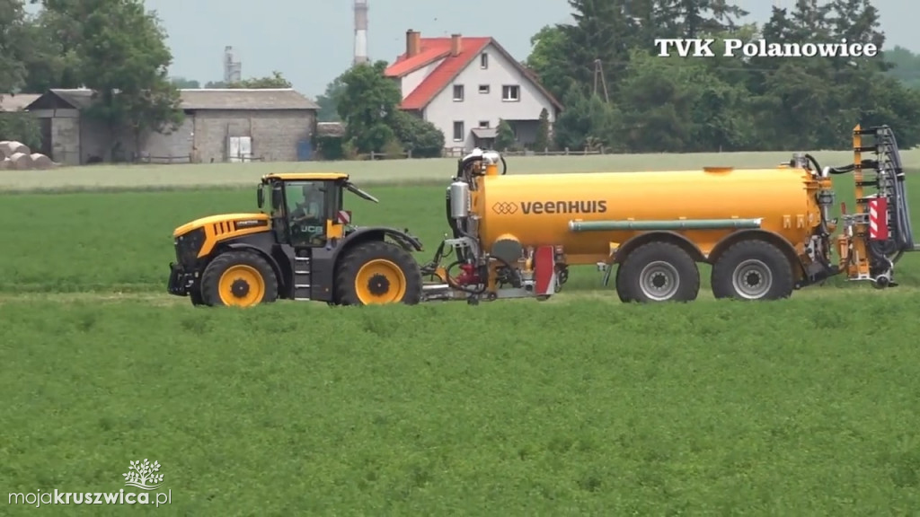 W Hodowli Zwierząt w Polanowicach odbył się Pokaz Maszyn [VIDEO]