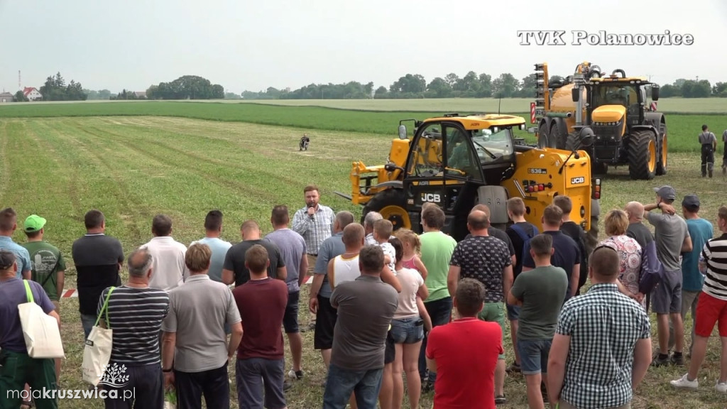 W Hodowli Zwierząt w Polanowicach odbył się Pokaz Maszyn [VIDEO]