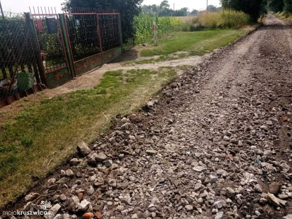  W Bachorcach utwardzono drogę, która została zniszczona przez ulewę [ZDJĘCIA]