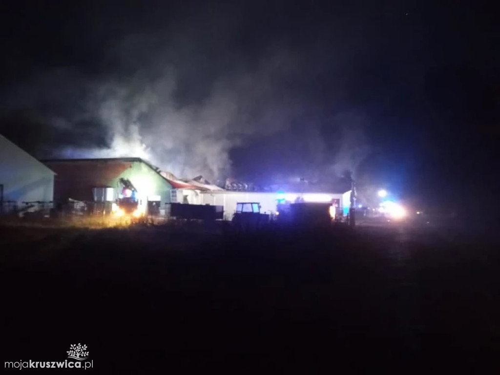 Pożar w Płowcach