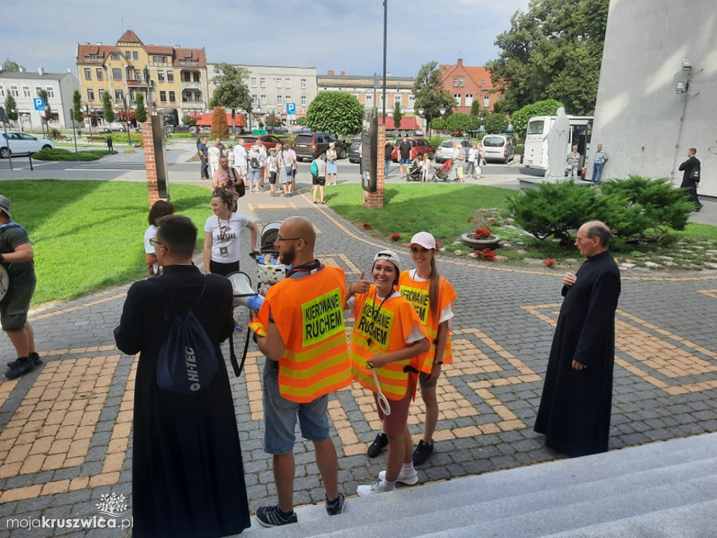 Pielgrzymi na szlaku