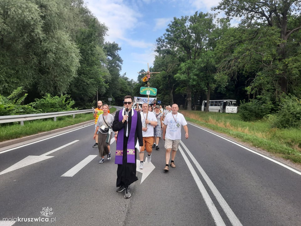 Pielgrzymi na szlaku