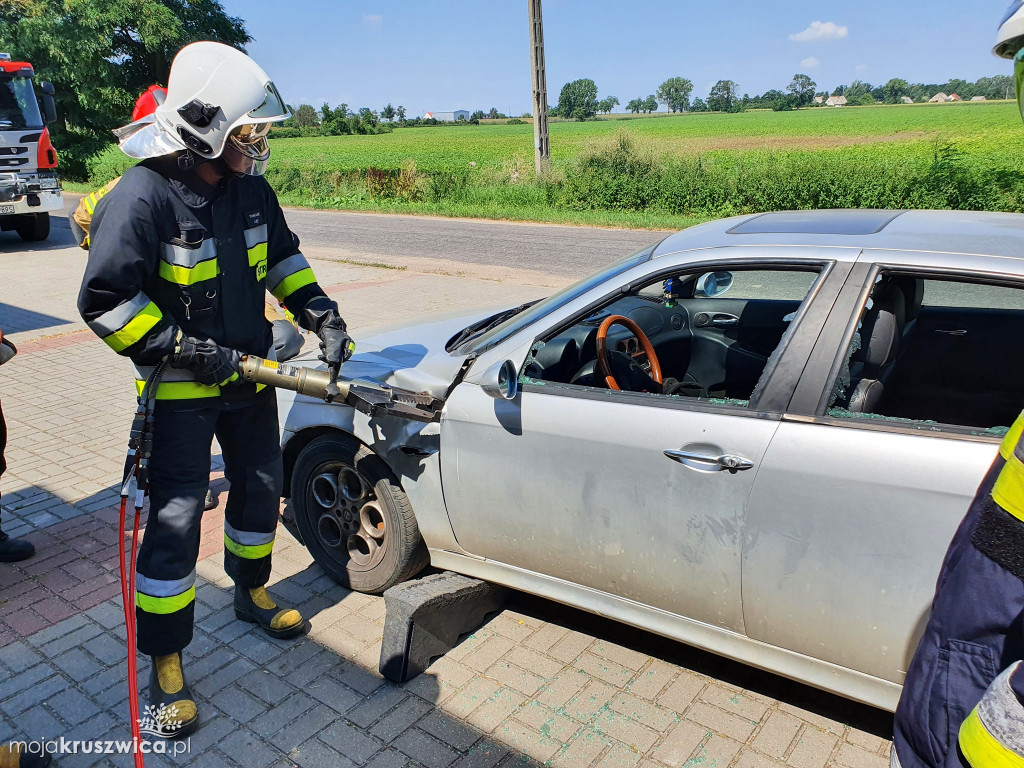 OSP Witowice na ćwiczeniach z Jednostką Ratowniczo-Gaśniczą nr 1 w Inowrocławiu