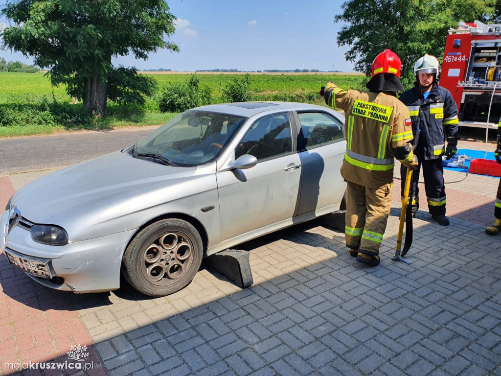 OSP Witowice na ćwiczeniach z Jednostką Ratowniczo-Gaśniczą nr 1 w Inowrocławiu