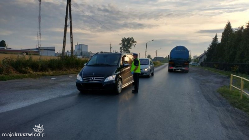 Pijany prowadził ciężarówkę w naszym regionie. W porę go zatrzymano 