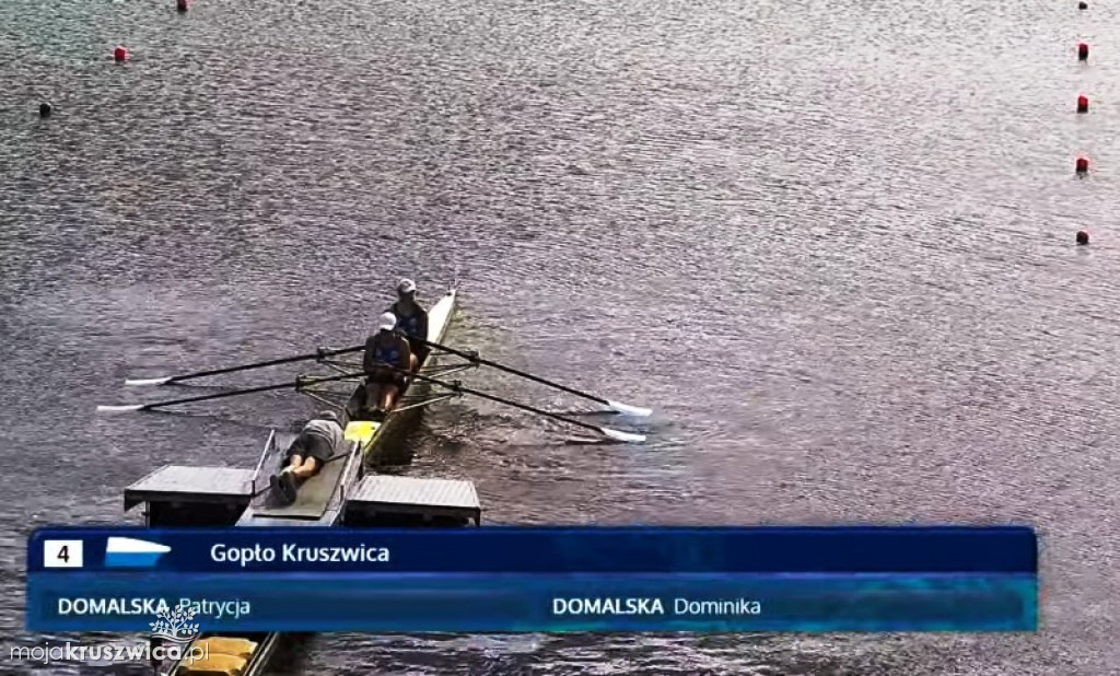 Zawodnicy Klubu Wioślarskiego Gopło Kruszwica zdobyli złoto i srebro