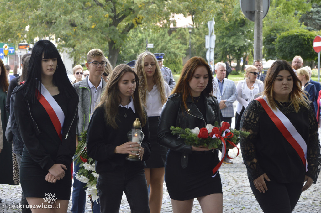 Uroczystości  upamiętniające wybuch II Wojny Światowej w Inowrocławiu