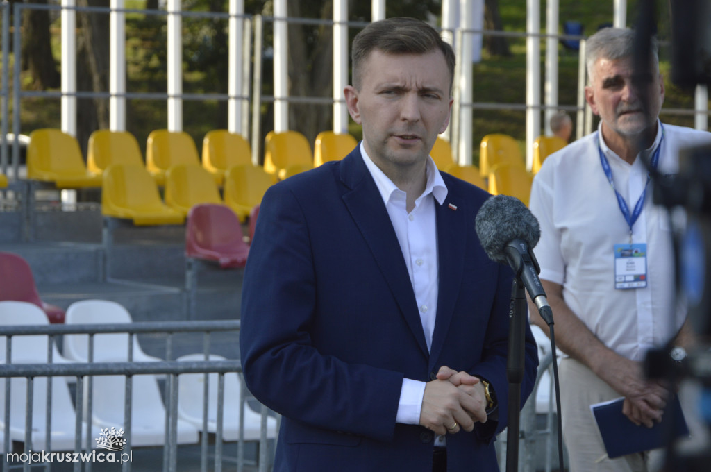 Konferencja prasowa wojewody i organizatorów