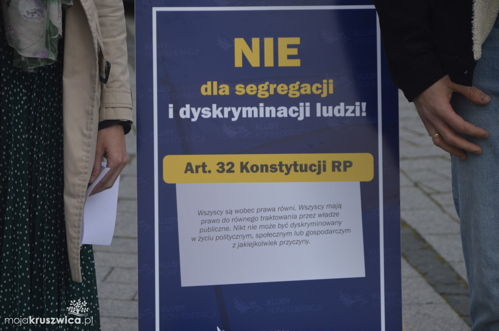 Sprzeciwiają się segregacji sanitarnej i ostrzegają przed nową ustawą. Dziś wystosowali apel do mieszkańców powiatu