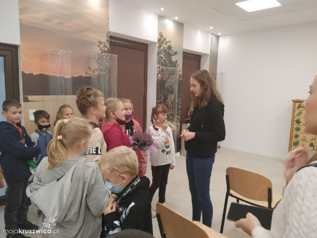 Uczniowie z Polanowic odwiedzili Nadgoplański Park Tysiąclecia w Kruszwicy