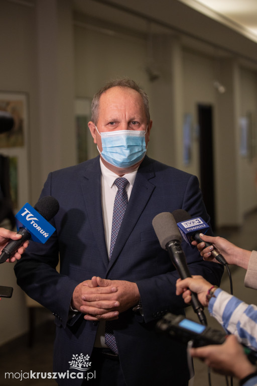 Zdecydowali o przystąpieniu do Stowarzyszenia Droga Ekspresowa S10 oraz omówili sytuację kadrową we włocławskim szpitalu [FOTO]