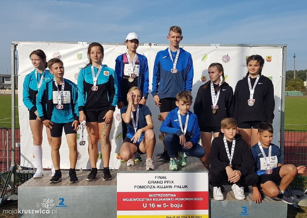 Liczne atletyczne sukcesy KS LZS Kruszwica i grad medali