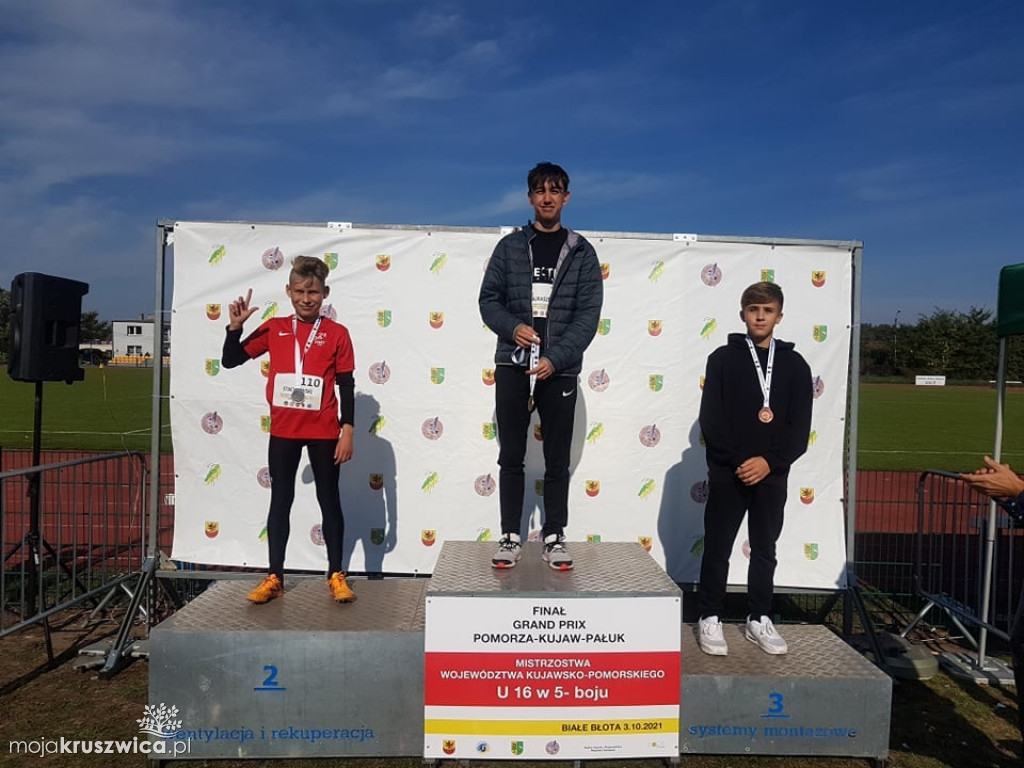 Liczne atletyczne sukcesy KS LZS Kruszwica i grad medali