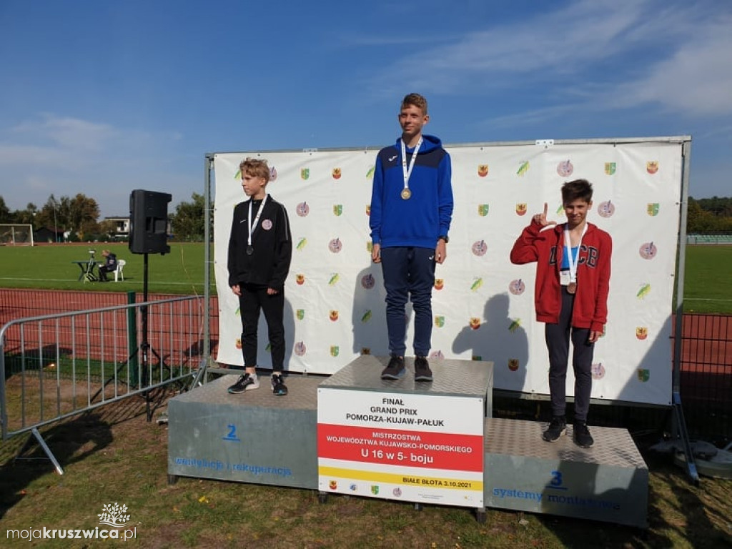 Liczne atletyczne sukcesy KS LZS Kruszwica i grad medali
