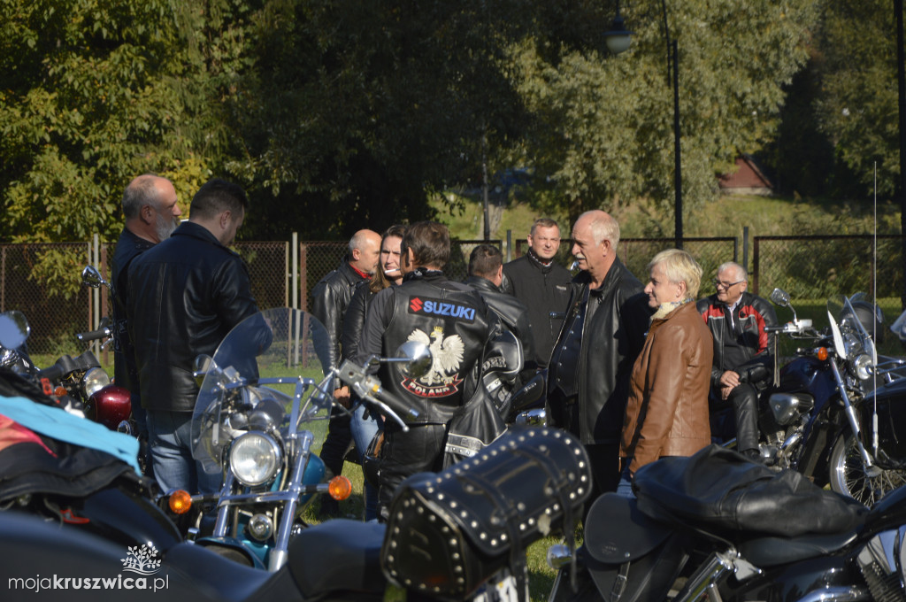 Motocykliści na ulicach Kruszwicy