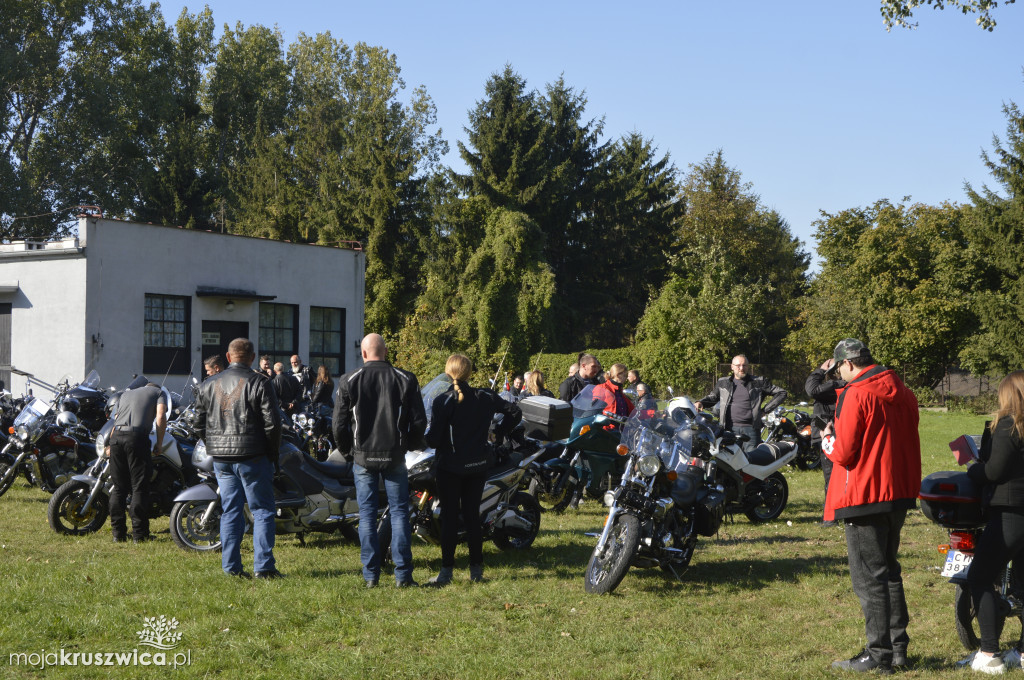 Motocykliści na ulicach Kruszwicy