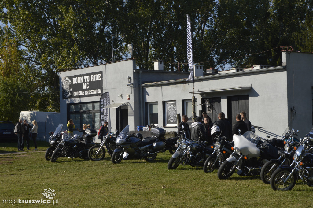 Motocykliści na ulicach Kruszwicy