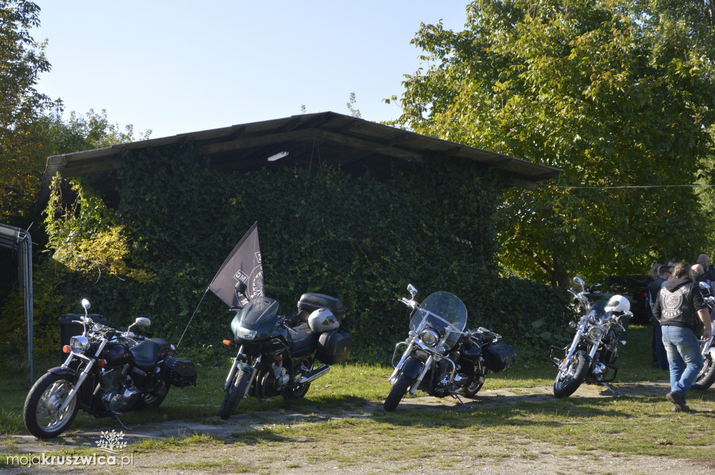Motocykliści na ulicach Kruszwicy